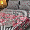 Cotton Gold fabric King Size Bed Sheet