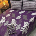 Cotton Gold fabric King Size Bed Sheet