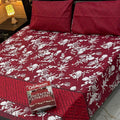 Cotton Gold fabric King Size Bed Sheet