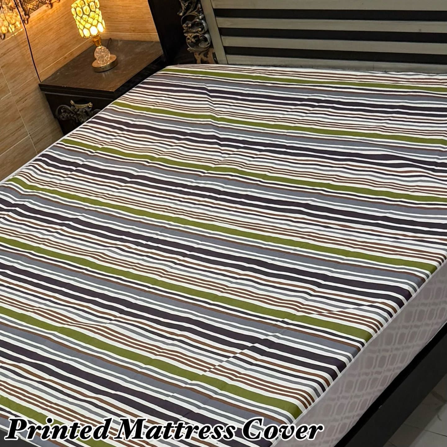 King Size Printed Mattress Covers