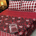 Cotton Gold fabric King Size Bed Sheet